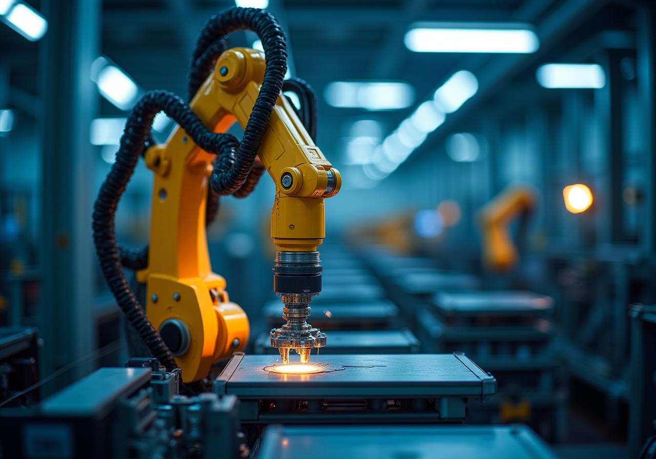 次世代の自動化ソリューションを体現する産業用ロボットアーム